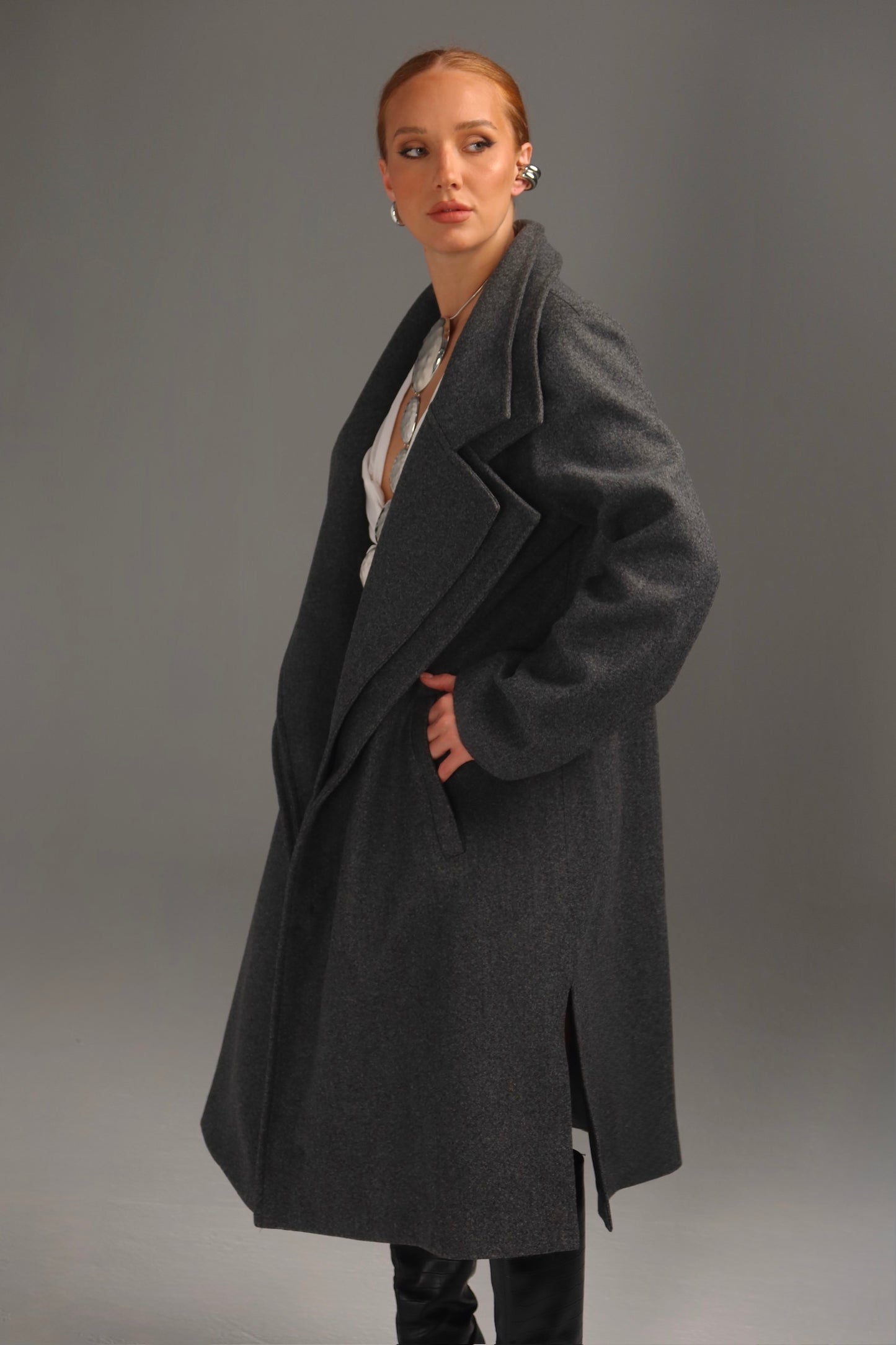 Double Lapel Coat