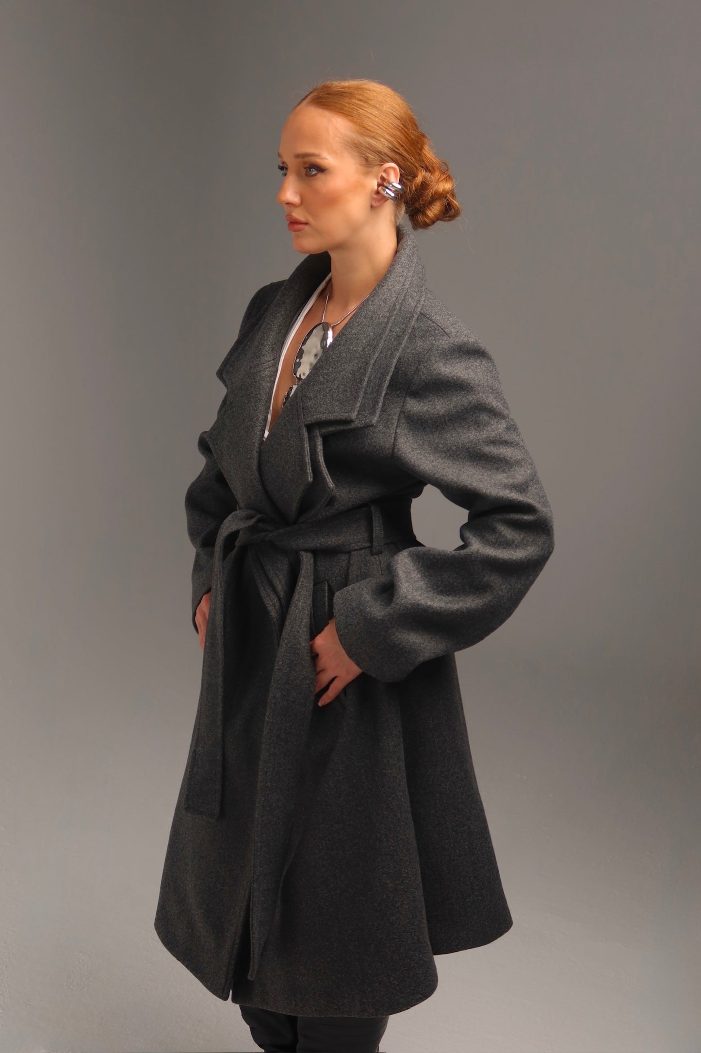 Double Lapel Coat