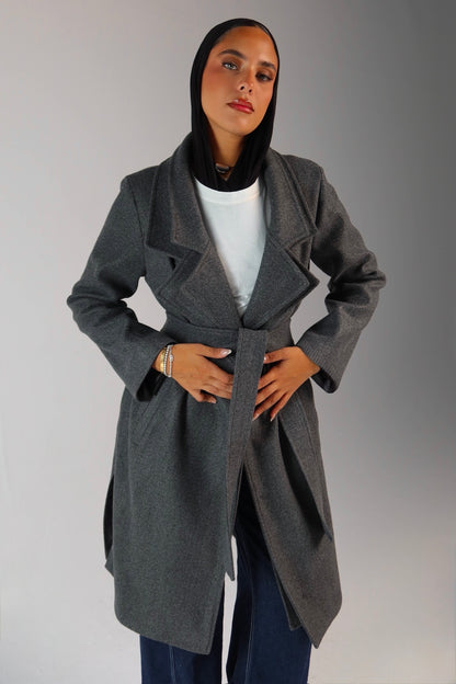 Double Lapel Coat