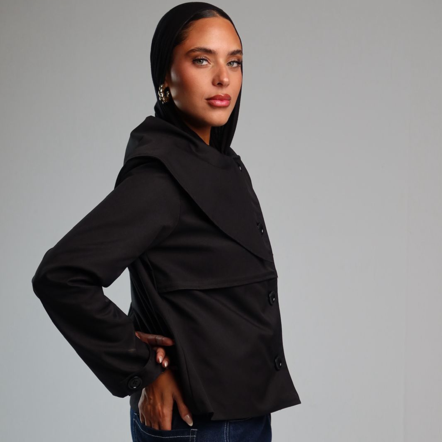 Capeline Trench Coat