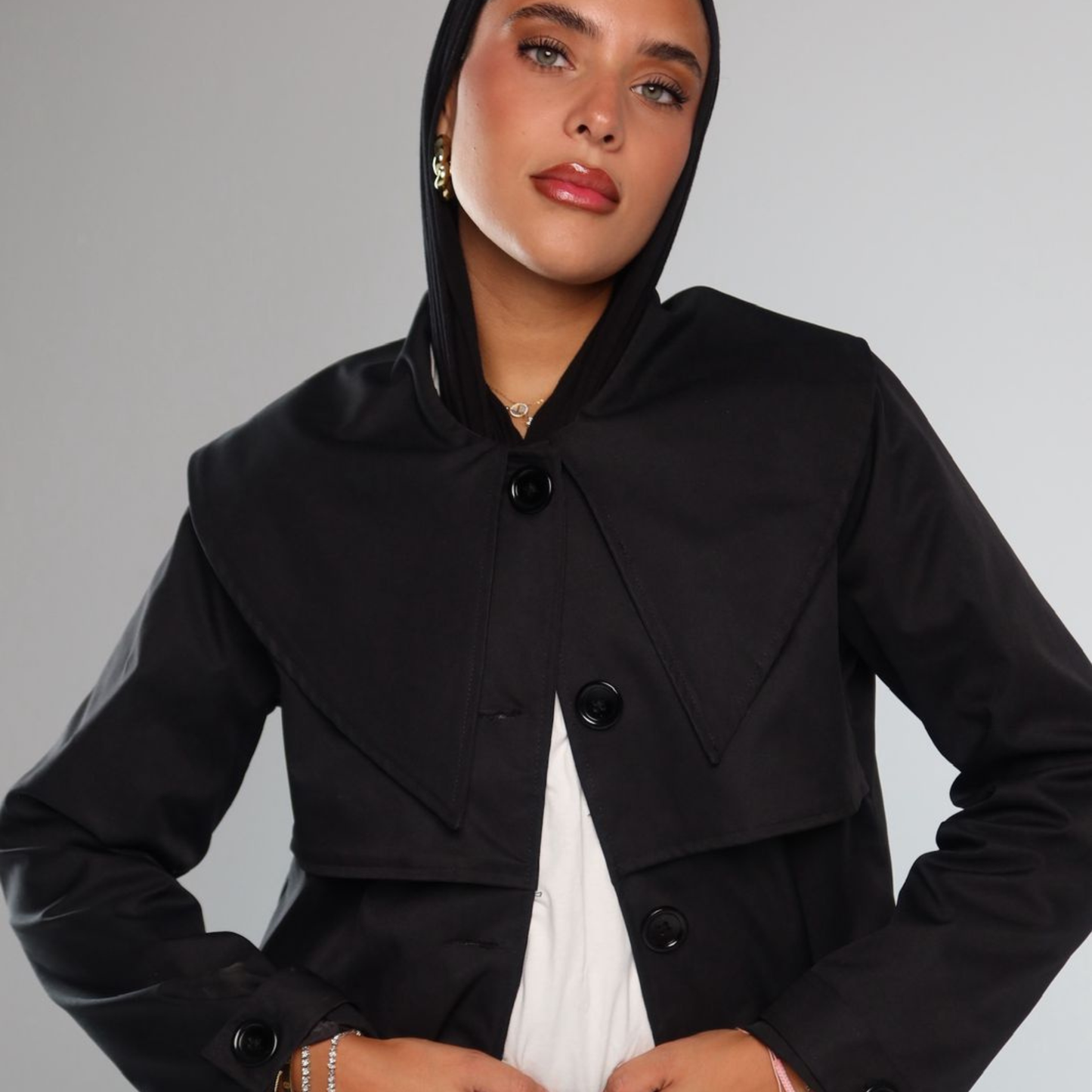 Capeline Trench Coat