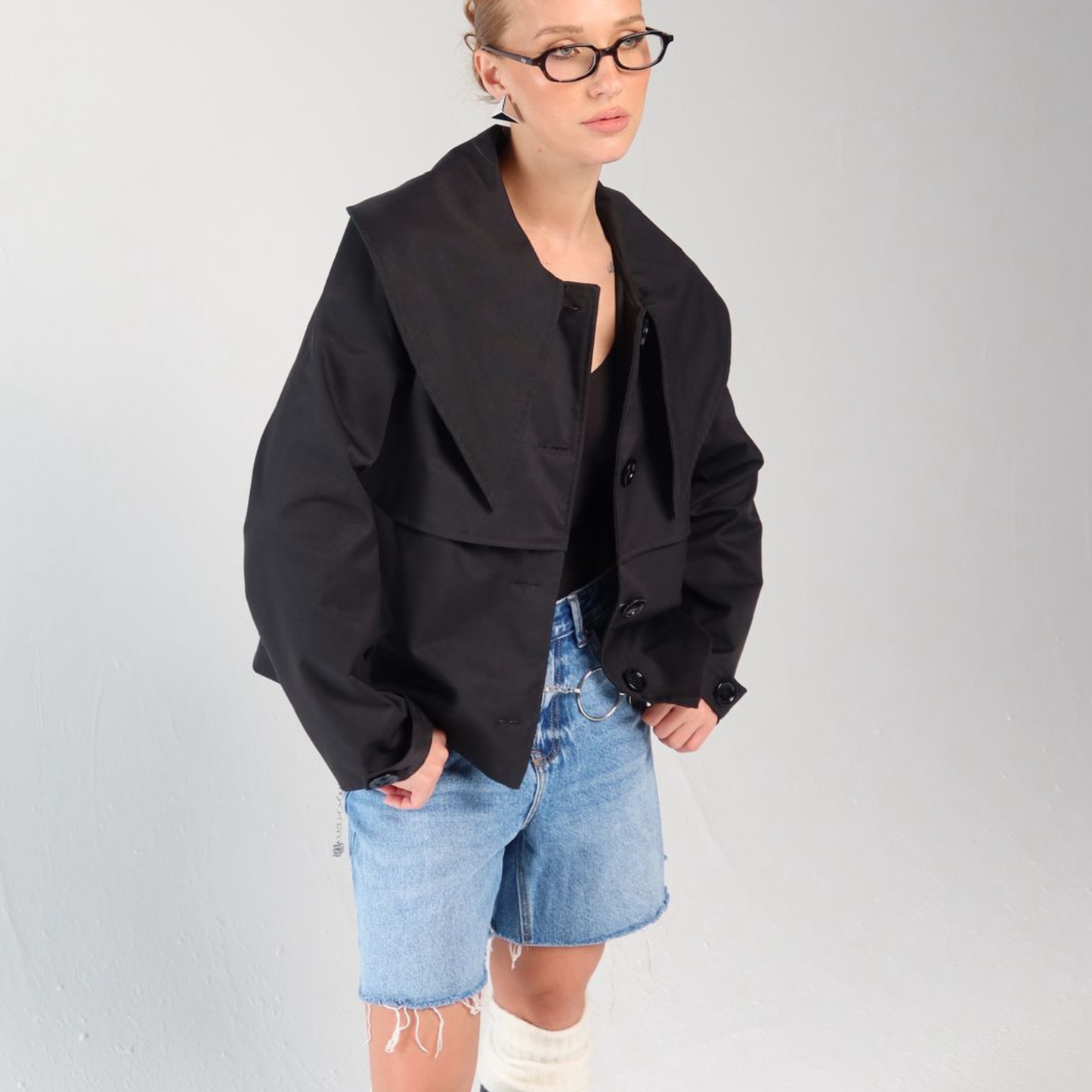 Capeline Trench Coat